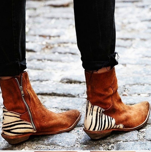 Free People Shoes - Free People | Last Outlaw Suede Ankle Booties 6